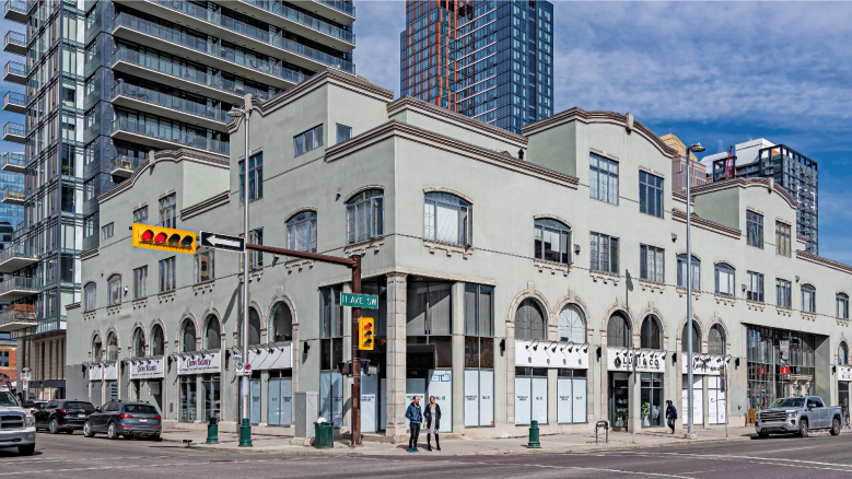 Top view of Astra virtual office setup in Calgary