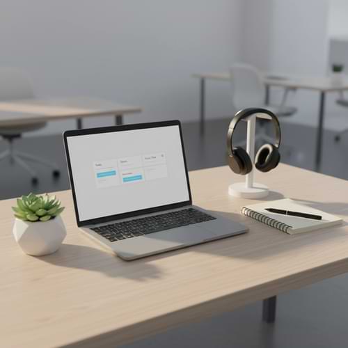 How to Stay Focused at Work. Clean desk